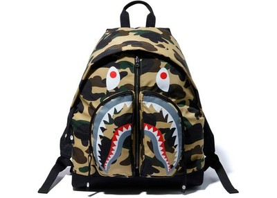 bape shark mouth backpack