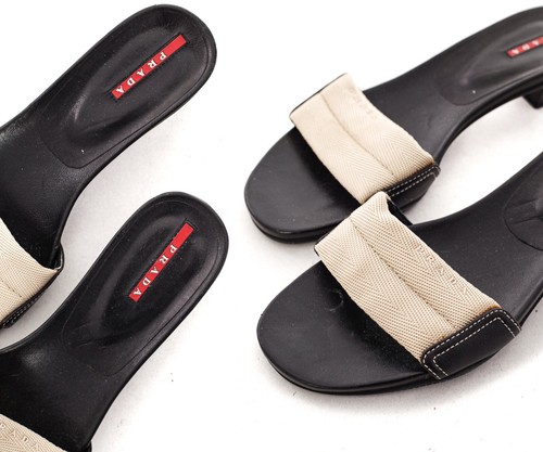 prada canvas slides