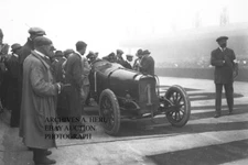 Sunbeam factory racer Caillois start 1913 French Grand Prix Amiens photograph 