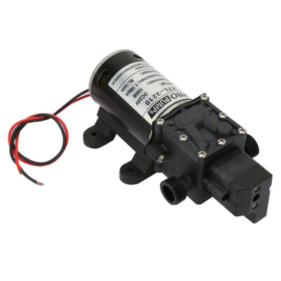 24V 100W Druckwasserpumpe Hochdruck Membranpumpe Wasserpumpe Mit Druckschalter