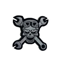 Skull With Wrenches Mechanic