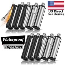 10pcs / Set Wateproof Permanent Match Keychain Lighters for Survival Camping Kit
