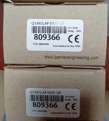 BANNER Laser ranging sensor Q5XKILAF3000-Q8 UPS shipping