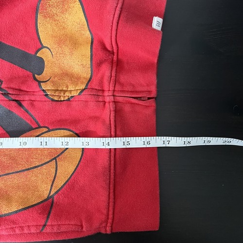 Baby GAP Disney Hoodie 5 Years Toddler Mickey Mouse Full Zip Red Long Sleeve - Picture 10 of 10