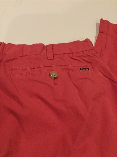 Polo Ralph Lauren Men's Straight-Fit Lightwt Chino Pants Nantucket Red 31 x 30 - Picture 8 of 8