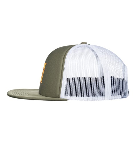 DC SHOES SKATE GASOLINERA CAMIONERO GORRA SNAPBACK PARA HOMBRE LIQUEN PROFUNDO ADYHA04178 TPC0 - Imagen 2 de 4