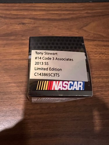 Tony Stewart 2013 #14 Code 3 Associates Chevy SS 1/64 NASCAR CUP - Picture 2 of 3