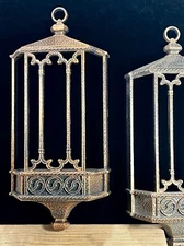 Syroco Style Planter Wall Display Plastic Dart Inc 6018 USA 1973 Flower Vintage