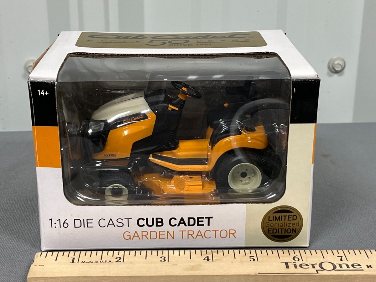 Cub Cadet GTX 2154 LE Garden Tractor Lawn Mower 50th Ann SpecCast 1:16 NIB  #147 - Main Image