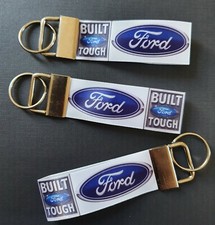 Ford Style Logo Motor Fiesta Escort Sport Car Keyring Key Fob Handmade Gift
