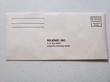 2 NOS Belknap INC Envelopes Belknap Blue Grass Tools Louisville Kentucky Axes