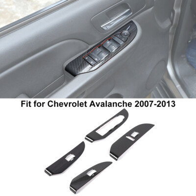 Door Window Switch Panel Decor Cover Trim For Chevy Suburban Tahoe SIERRA 07-13