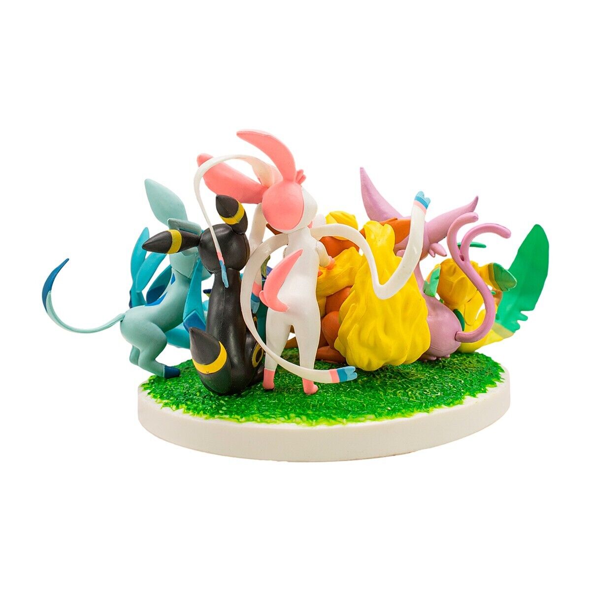 Pokemon Eevee Family Figure Toys Model Collection Eevee Action