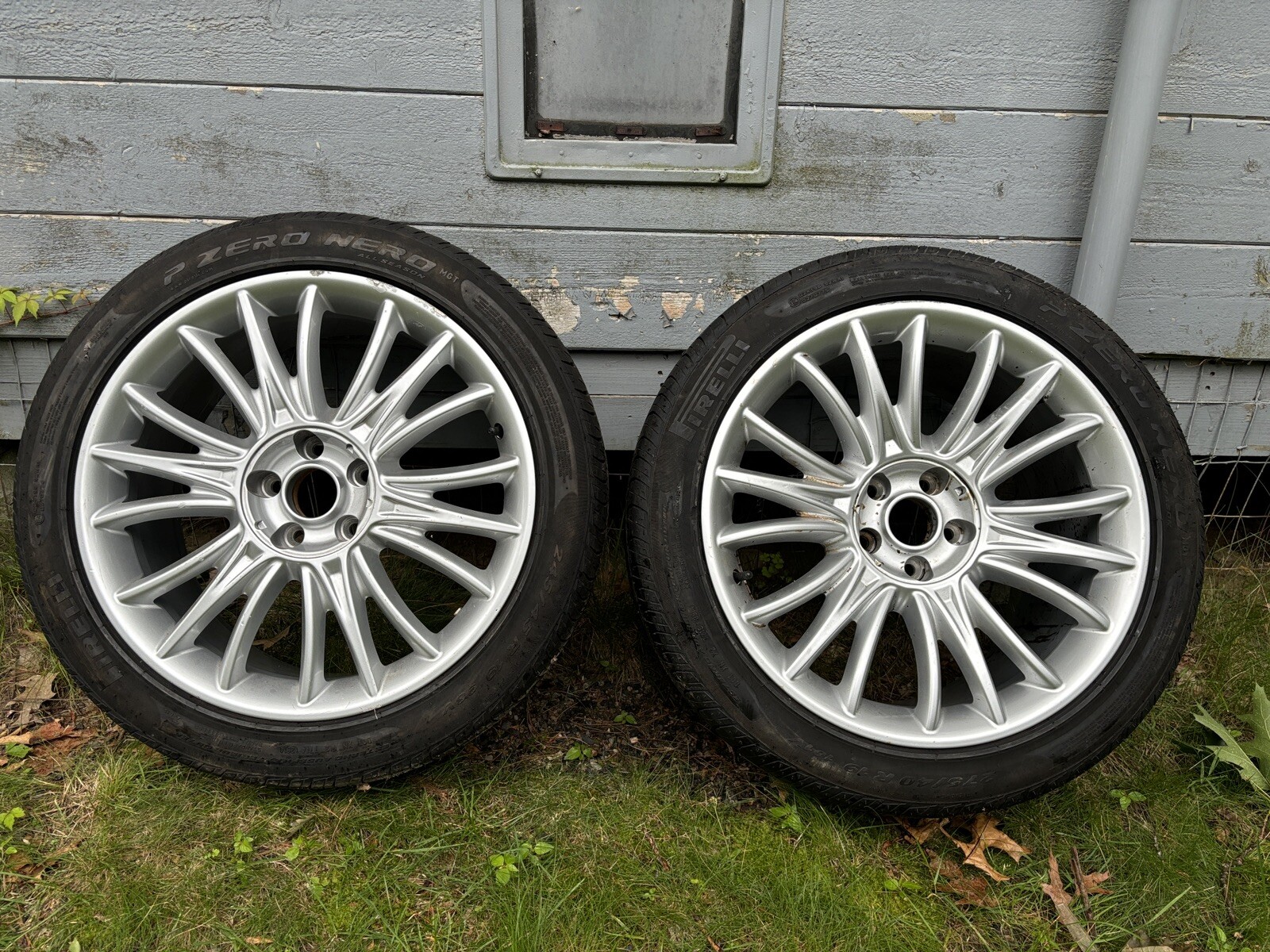 MASERATI QUATTROPORTE FRONT  REAR WHEEL TIRE COMBO 2014-17