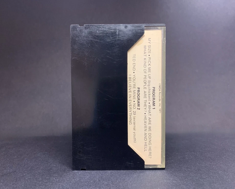 John Entwistle SMASH YOUR HEAD AGAINST THE WALL Cassette **US 1ST ISSUE 1971** - Image 4 of 4