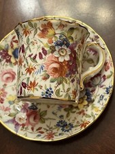 Hammersley 3257 Glints demitasse Cup Saucer