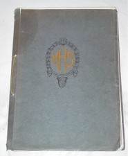 ANTIQUE 1921 MUNCIE HIGH SCHOOL YEARBOOK-INDIANA-BALL JAR AD PLUS OTHER ADS