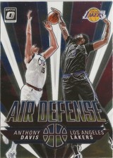 2021-22 Panini Donruss Optic Anthony Davis Air Defense SP Los Angeles Lakers