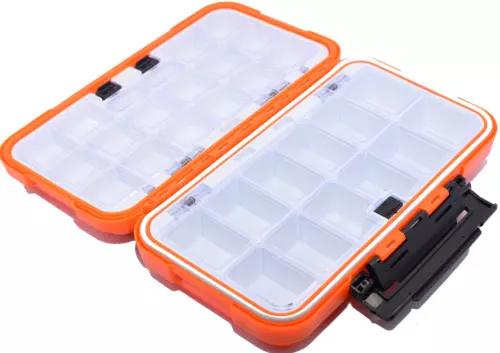 1x Fishing Lure Bait Tackle 2 Layer Storage Box Case Waterproof Compartments NEW - Picture 58 of 150