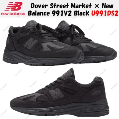 Dover Street Market × New Balance 991V2 Black U991DS2 Men's Size
