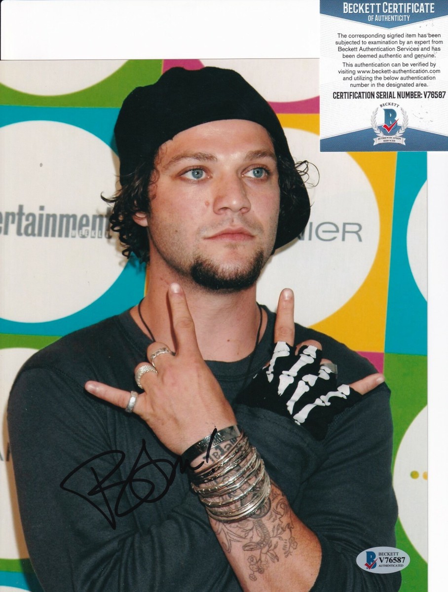 BAM MARGERA signed (VIVA LA BAM) Jackass Star 8X10 photo BECKETT BAS V76587