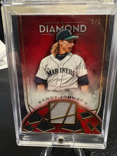 Randy Johnson 2022 Topps Diamond Icons Patch Baseball Card #'ed 5/5 