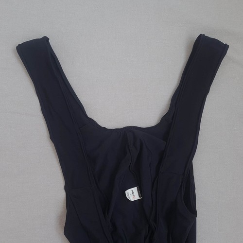 AGU Mens Cycling Bib Shorts Size L Padded Compression Bike Black - Picture 2 of 22