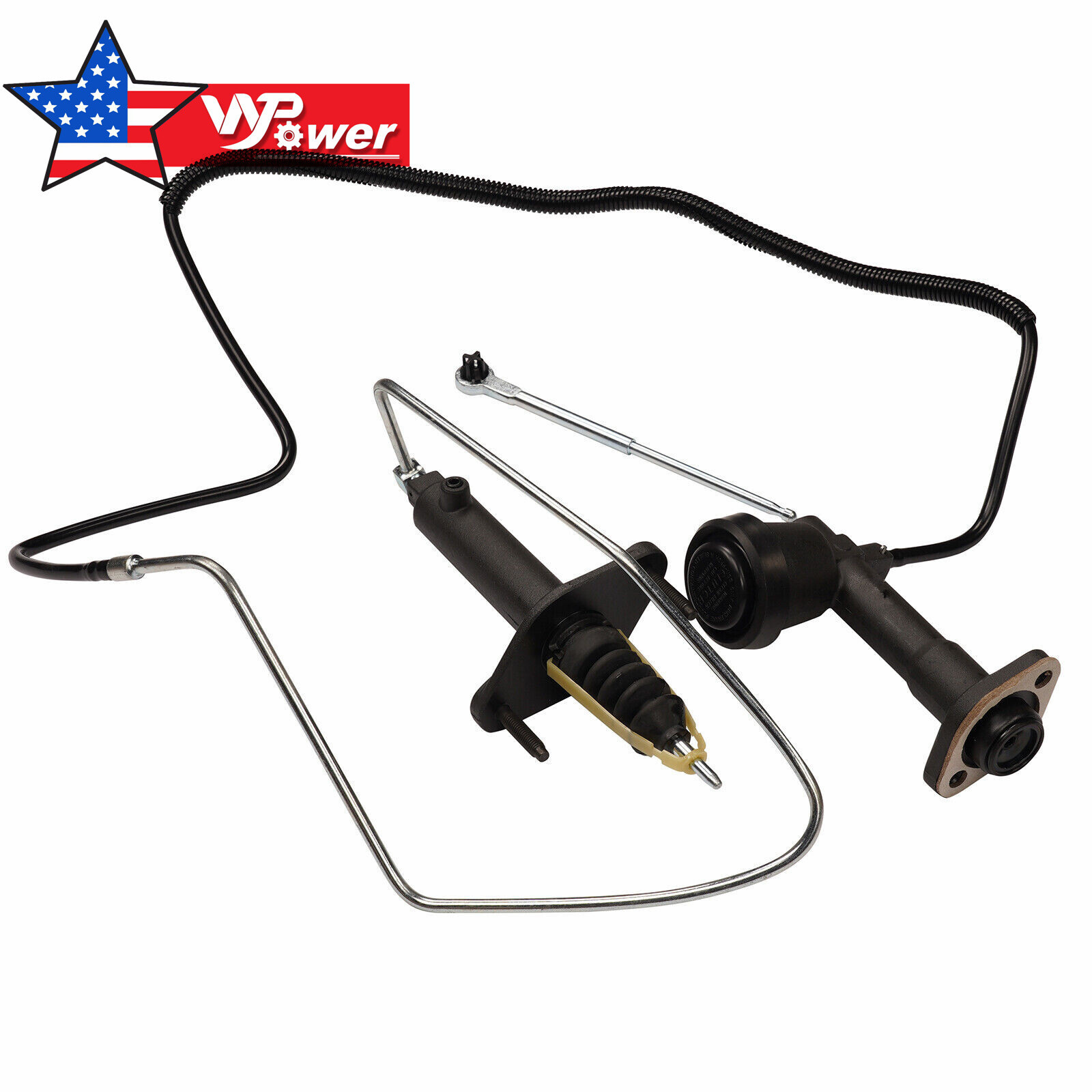 Clutch Master & Slave Cylinder Kit For Chevrolet GMC C1500 C2500 C3500