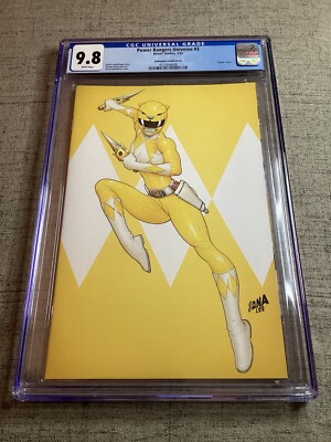 Power Rangers Universe 3 2022 CGC 9.8 1:100 David Nakayama