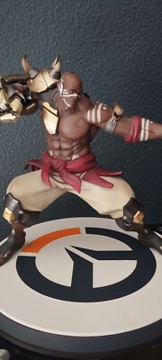 Figurines Doomfist Blizzard Studio Overwatch jouets miniatures résine collection