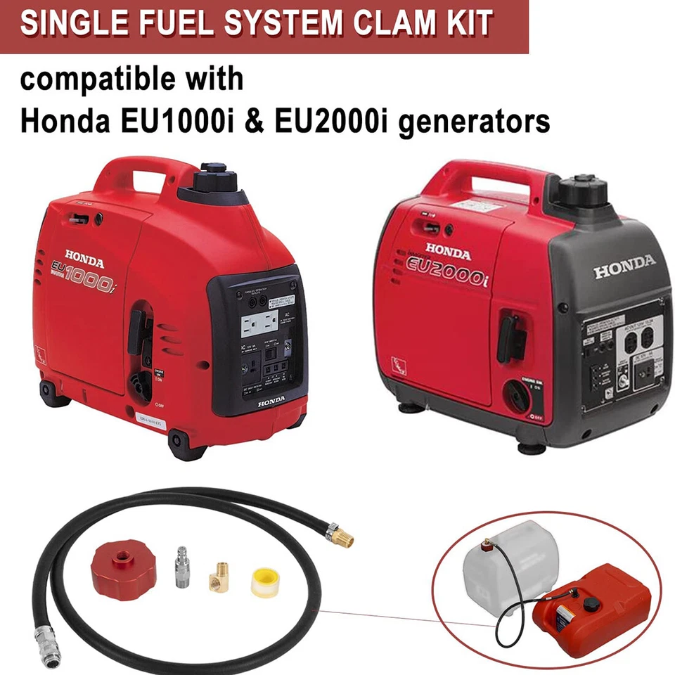 HND1.2CS Single System Clam Kit Extended Run For Honda EU1000i EU2000i Generator - Image 2 of 4