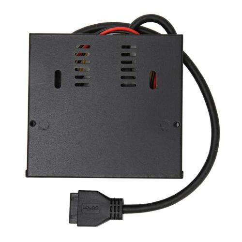 USB 3.2 Front Panel Hub USB3.2 TYPE C Floppy Drive Bay Panel 6 Ports Fit - Picture 7 of 22