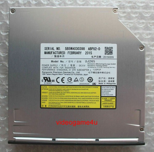 USB 3.0 External Panasonic UJ265 BD-RE 6X Blu-ray Burner DVD Driver Slot UJ265 - Picture 2 of 4