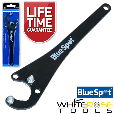 BlueSpot Schraubenschlüssel verstellbar Winkelschleifer Stift für 4 1/2'' 5'' 9'' Schleifer