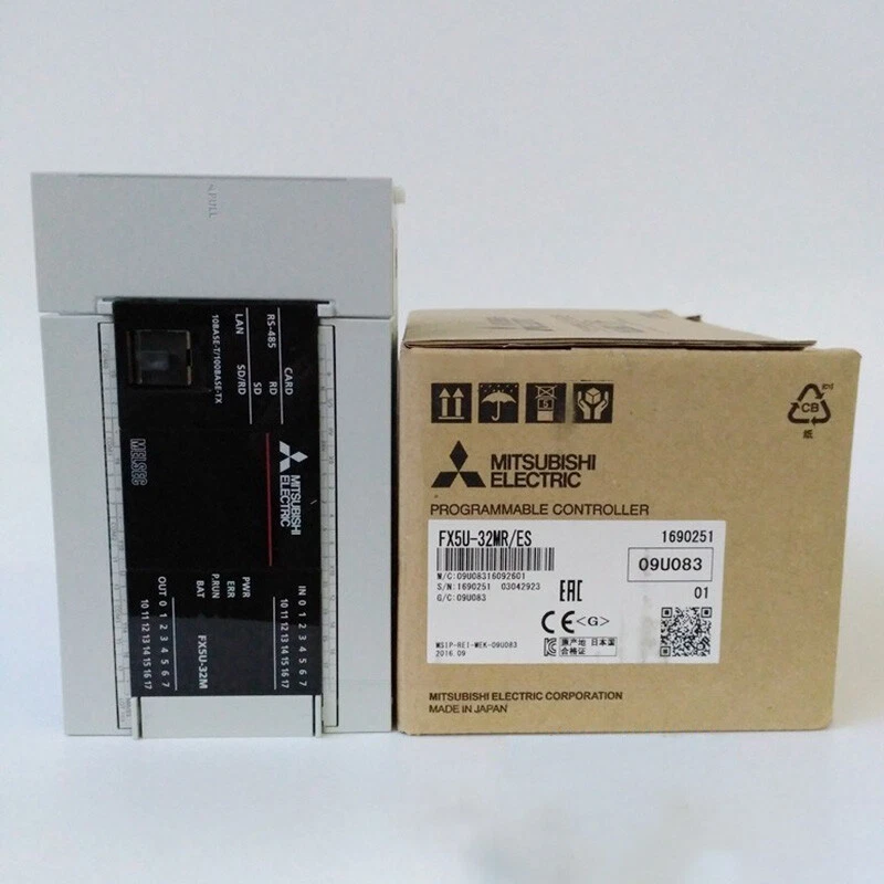 1PCS Brand NEW Mitsubishi PLC FX5U-32MR/ES FX5U-32MR-ES Expedited Shipping