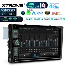 8Core 4+64G Android 14 Car Stereo 4G LTE for 2018-2024 VW Jetta Tiguan Passat B8