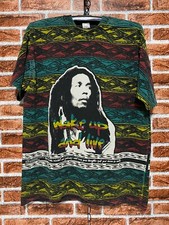Bob Marley Wake Up and Live Vintage 1992 T-shirt All Over Print AOP Size XL
