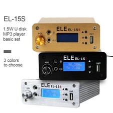 EL-15S FM Broadcast Transmitter Timing Wireless Broadcasting System Play Music