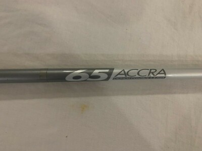 ACCRA 65 Golf Shaft  42 5/8 .335 Tip Extra Flex Golf Shaft Pull