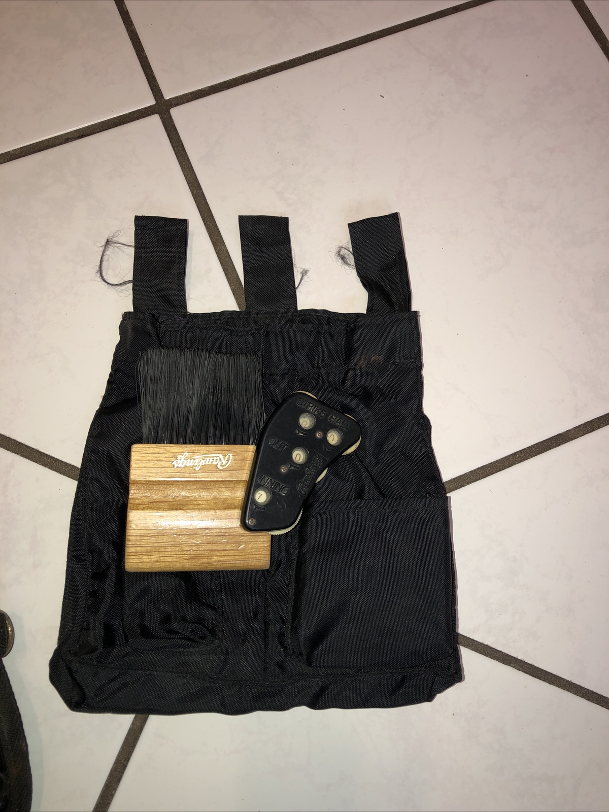 Raleigh Baseball Umpire Chest Protector, Shin Guard,Mask, Bag With