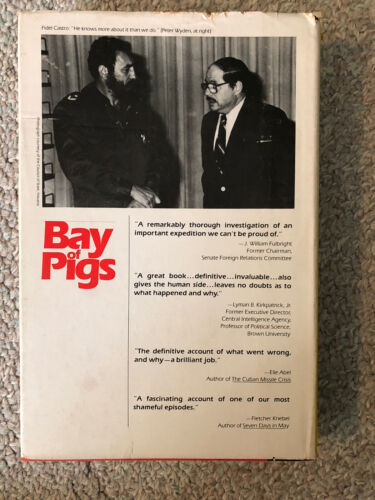 Bay of Pigs The Untold Story Peter Wyden Cuba JFK HCDJ 1979 1st Photos Nice Cond - Picture 2 of 4