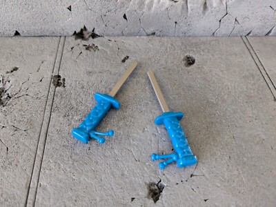 TMNT TEENAGE MUTANT NINJA TURTLES 1992 SWORD SET LOT FOR MUTATIONS LEO EX COND