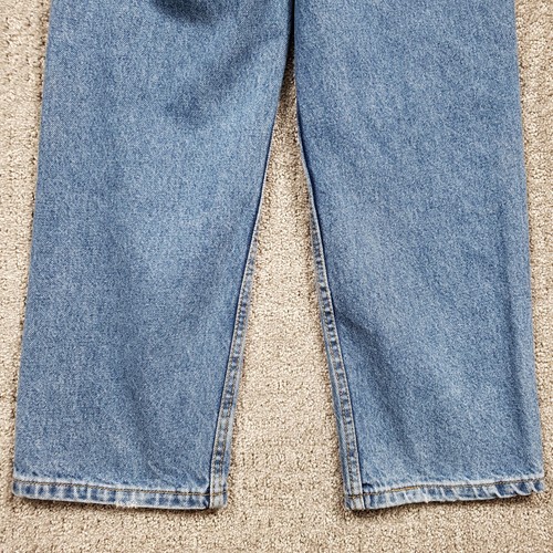 Vtg LEVIS 550 Jeans 24x23 Relaxed Straight Blue Y2k Baggy Pants Boys size 9 - Picture 9 of 15