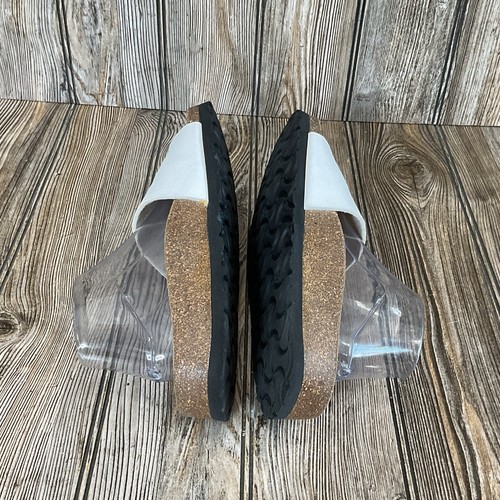 Sandalias Betula para mujer reggae blancas Birkenstock talla 40-9N plantilla suave EE. UU. - Imagen 12 de 19