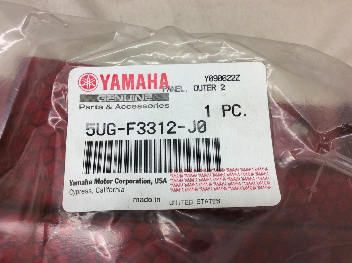 Yamaha Dash Console Panel Cover Red 2004-2013 Rhino 660 450 700