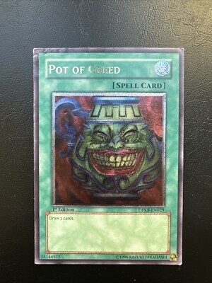 Pot of Greed 1st Edition 強欲な壺 レリーフ Pot of Greed 1st Edition 強欲な壺 レリーフ - メルカリ
