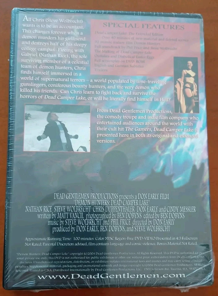 Demon Hunters: Dead Camper Lake (Special Edition, Region Free, DVD) (New/Sealed) - Image 2 of 2