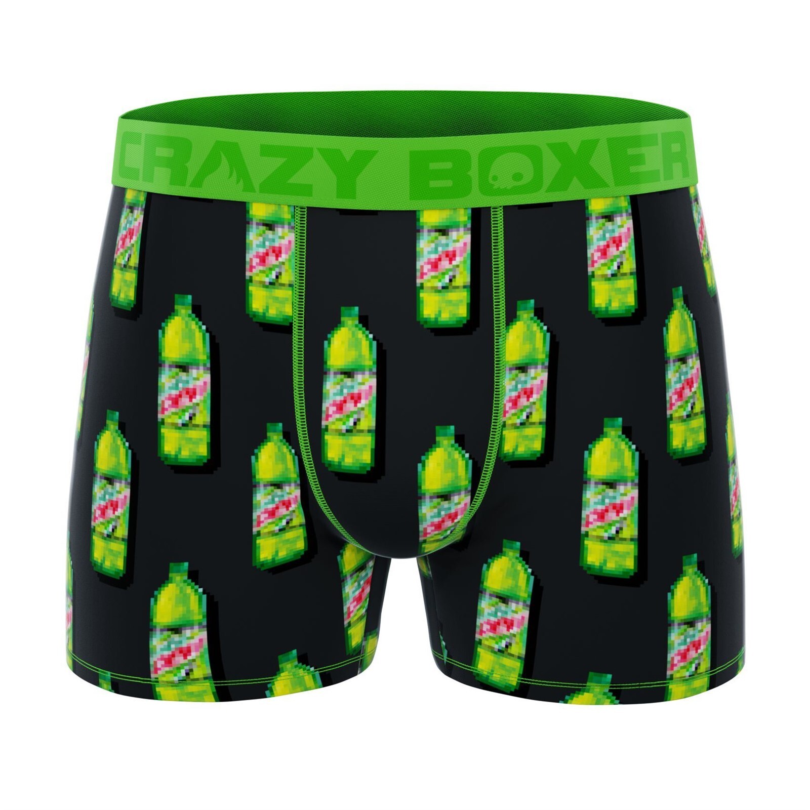 Mountain Dew Underwear Mens XLarge 4042 Crazy Boxer Briefs Fun