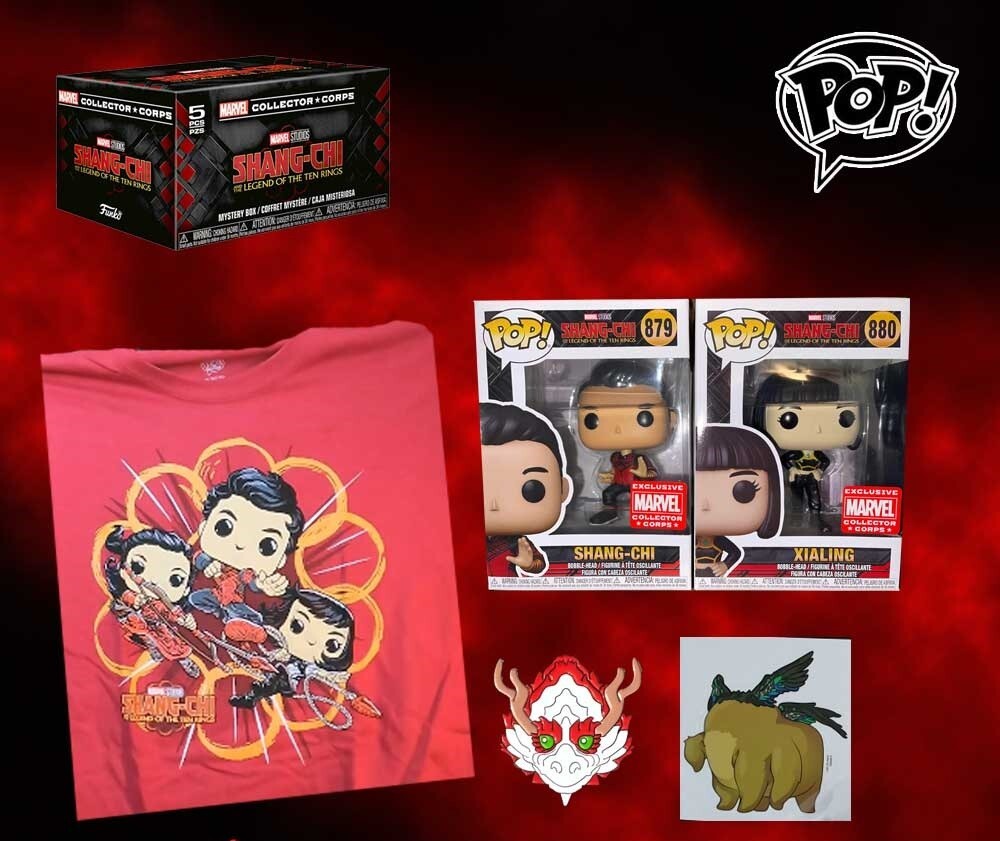 Funko Pop Shang-Chi Marvel Collector Corps Mystery Box
