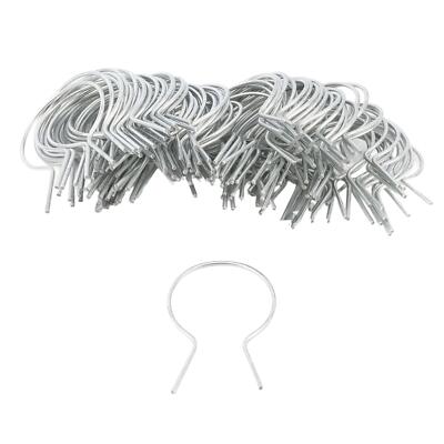 EZ Twist 2 1/2'' (2 3/8'' OD) Preformed 9 Gauge Galvanized Steel Fence Ties 100PK